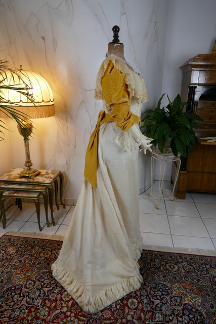 31 antique evening dress 1895