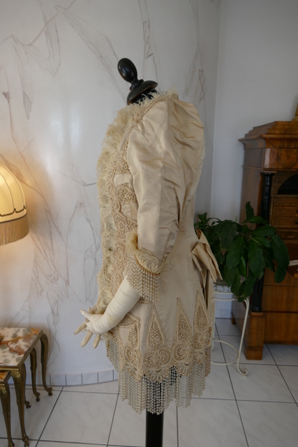 19 antique silk jacket 1895