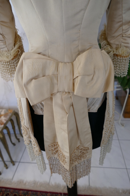 33 antique silk jacket 1895