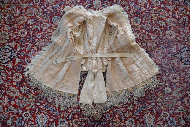 38 antique silk jacket 1895