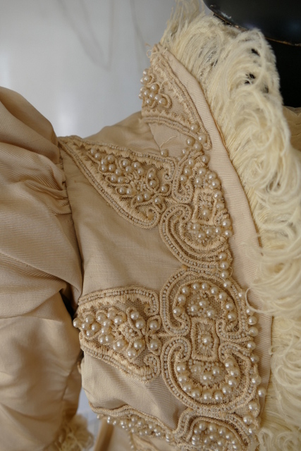 5 antique silk jacket 1895