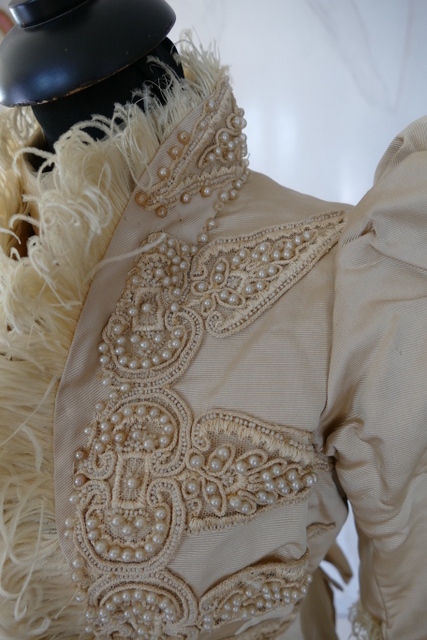 6 antique silk jacket 1895