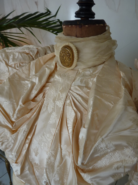 10 antikes Hochzeitskleid 1895