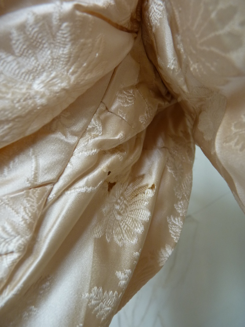 54 antique bridal gown 1895