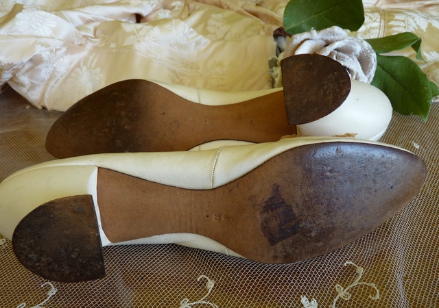 69 antique bridal shoes 1895