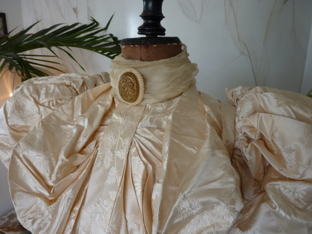 9 antikes Hochzeitskleid 1895