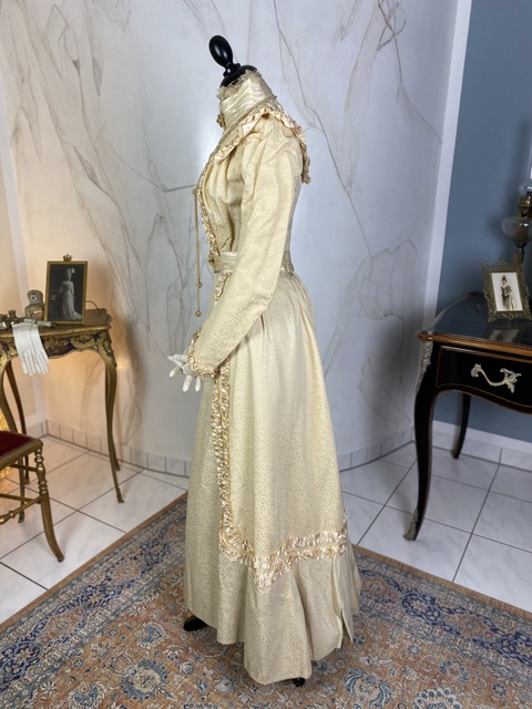6 antique child bride wedding dress 1890s