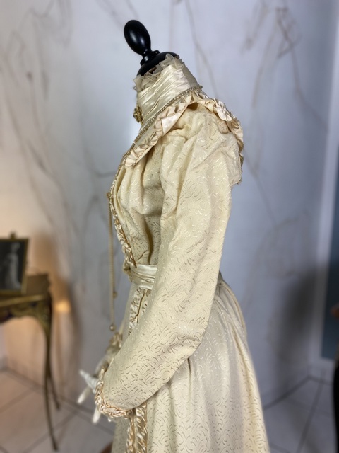 7 antique child bride wedding dress 1890s