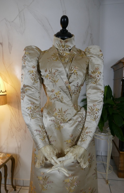 3 antique dress Maison Lipmann 1896