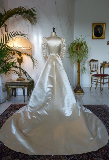 13 antique ROUFF Wedding Dress 1896