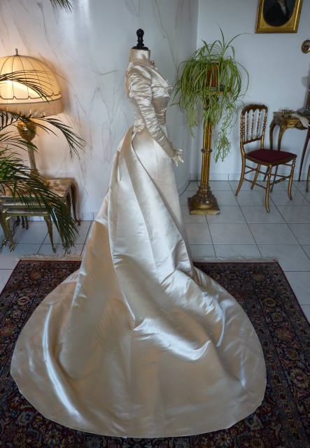 16 antique ROUFF Wedding Dress 1896