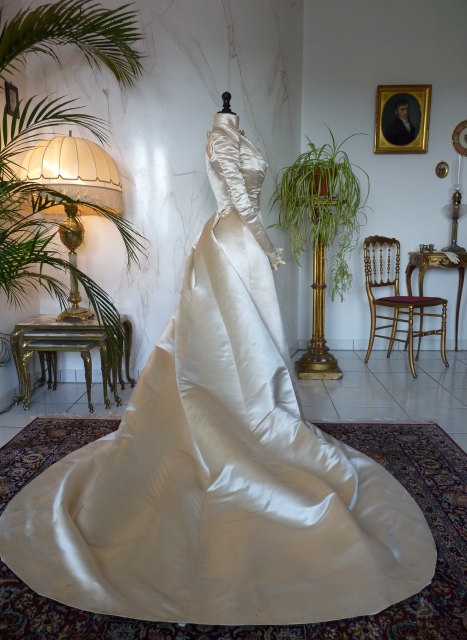 18 antique ROUFF Wedding Dress 1896