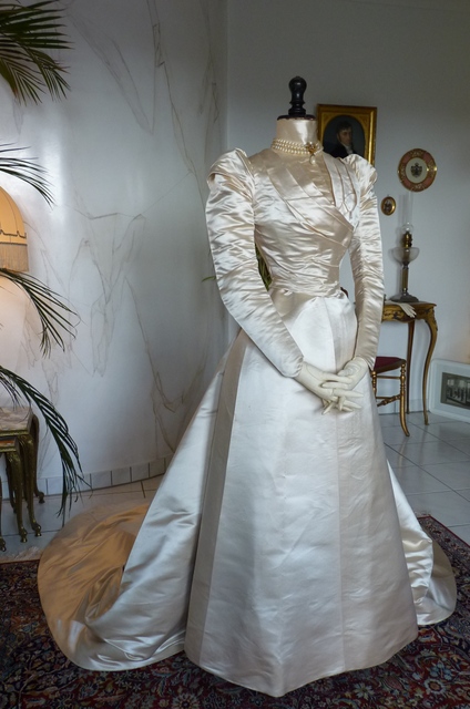 8 antique ROUFF Wedding Dress 1896