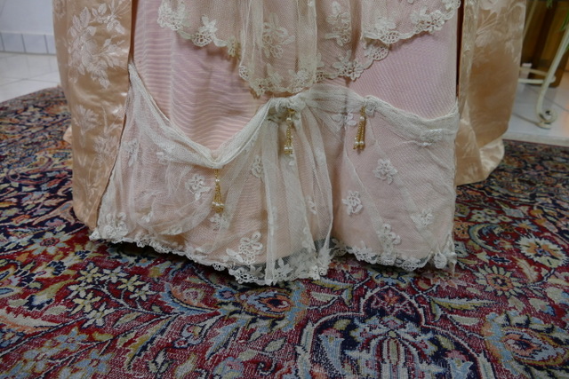 12 antique ball gown Biarritz 1898