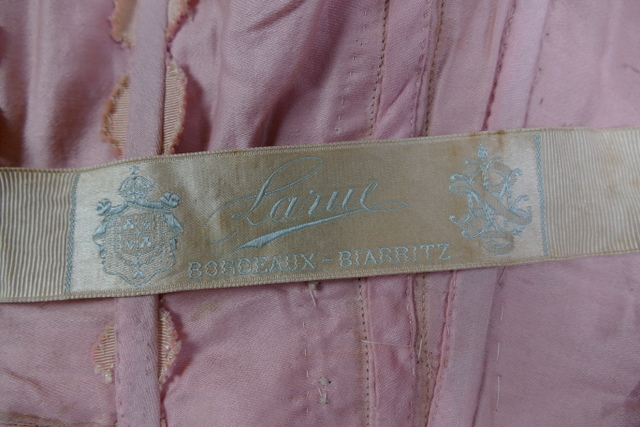 45 antique ball gown Biarritz 1898