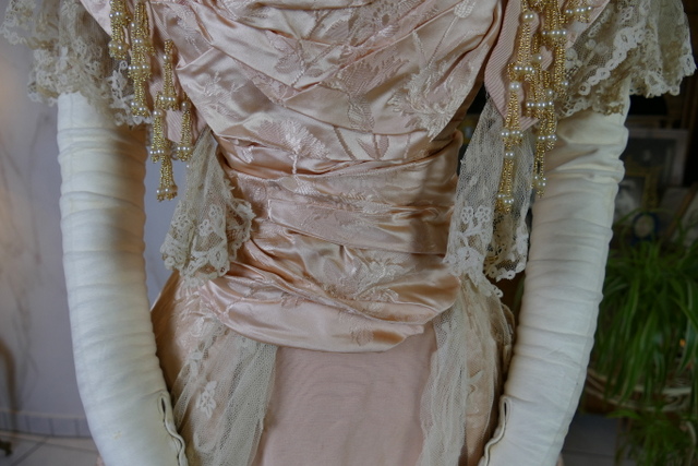 6 antique ball gown Biarritz 1898