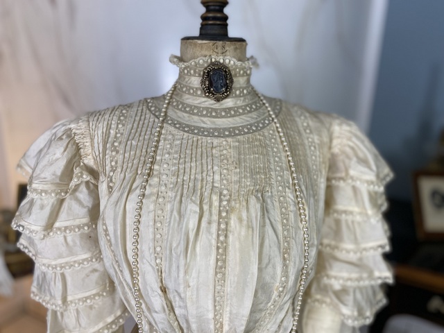 1 antique lingerie dress 1898