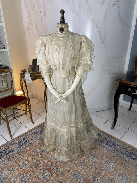 2 antique lingerie dress 1898