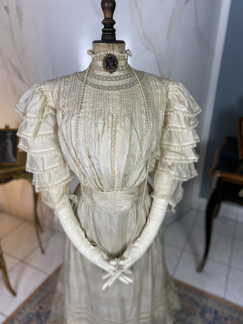 3 antique lingerie dress 1898
