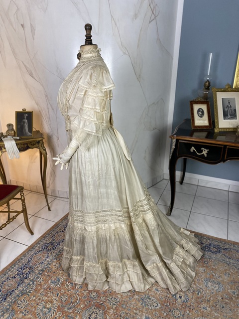 8 antique lingerie dress 1898