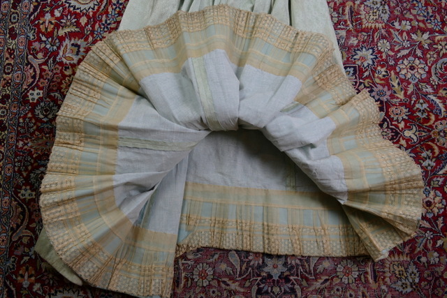 42 antique promenade gown Marie Robel 1898