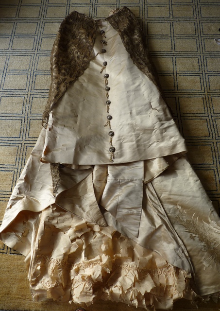 110 WORTH evening dress 1898