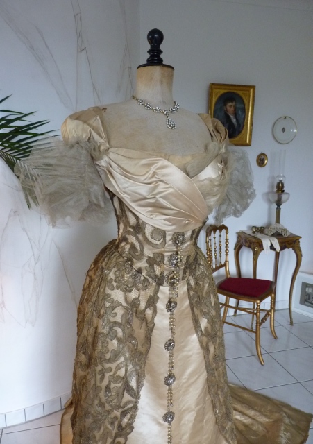 14 WORTH evening dress 1898