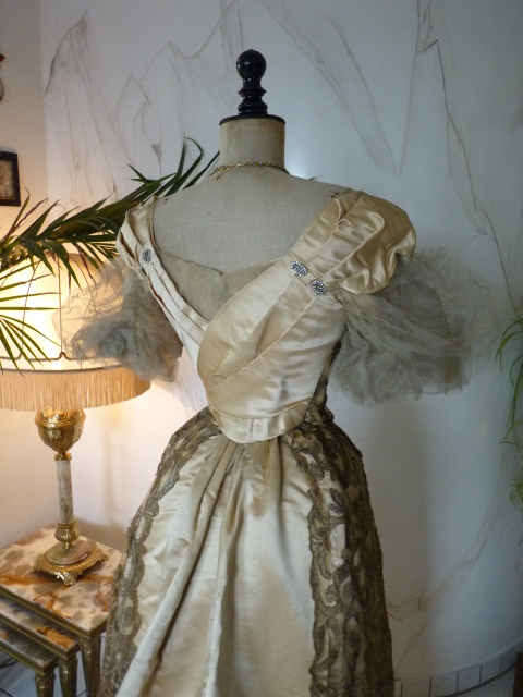 42 WORTH evening dress 1898