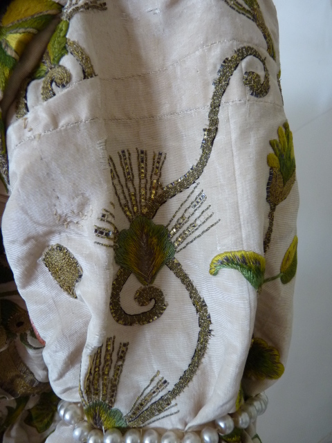 10 antique fancy dress WORTH 1898