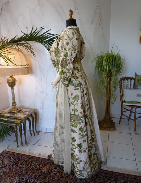 27 antique fancy dress WORTH 1898