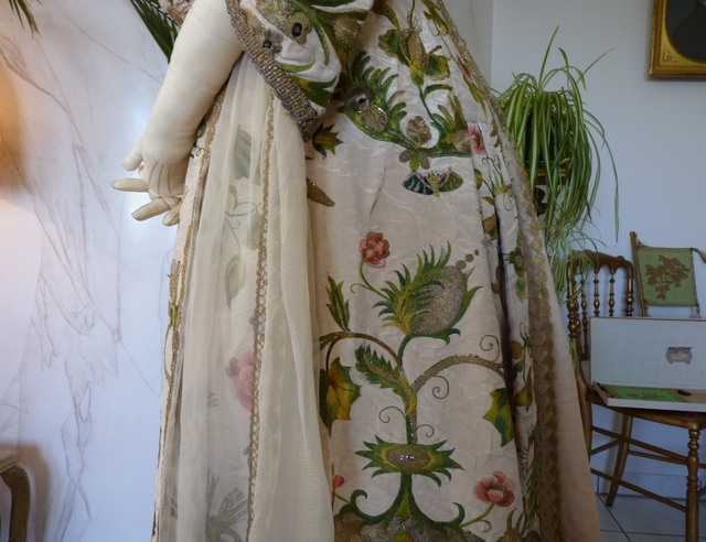 36 antique fancy dress WORTH 1898