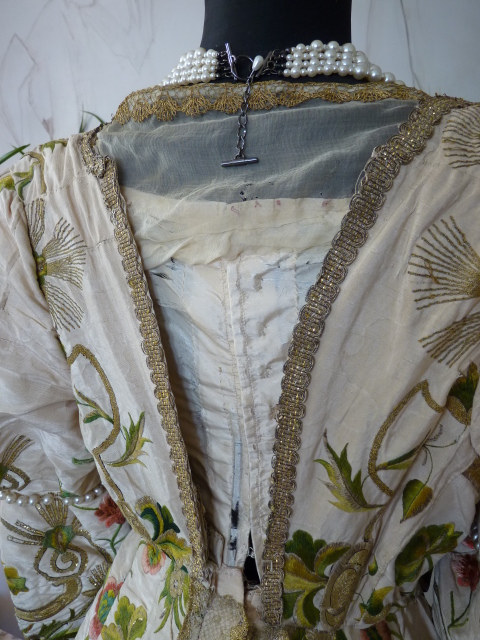 42 antique fancy dress WORTH 1898