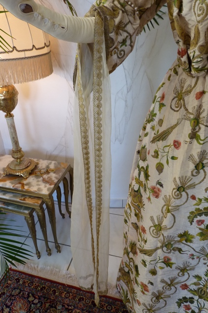 50 antique fancy dress WORTH 1898