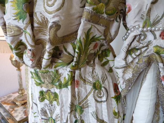 7 antique fancy dress WORTH 1898