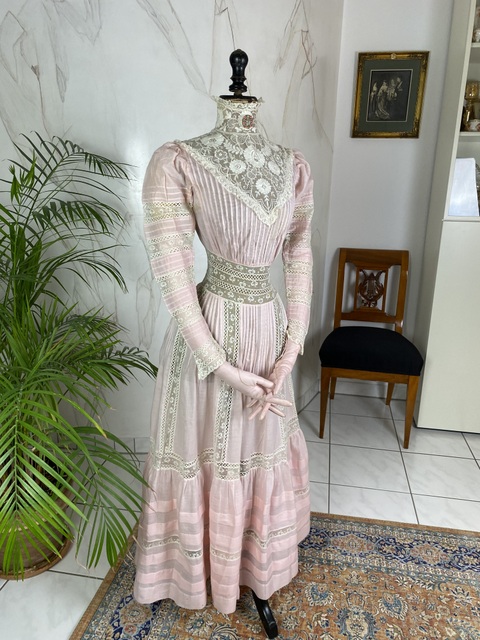 3 antique tea dress 1899