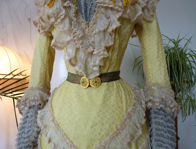 4 antique reception gown