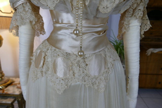 4 antique ball gown 1900