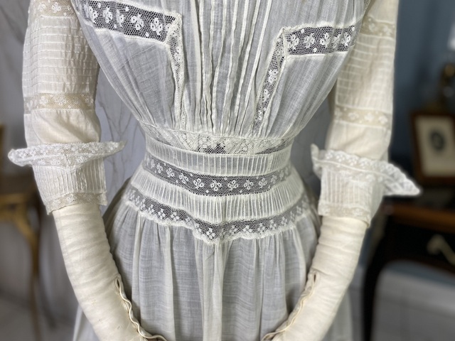 4 antique tea dress 1900