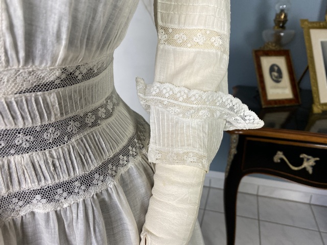 5 antique tea dress 1900