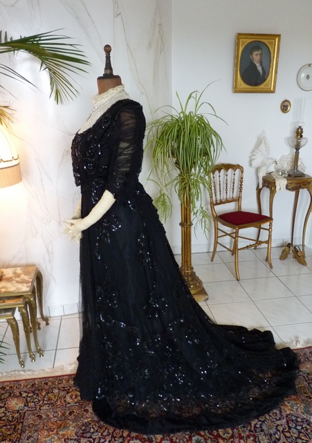 18 antique ball gown