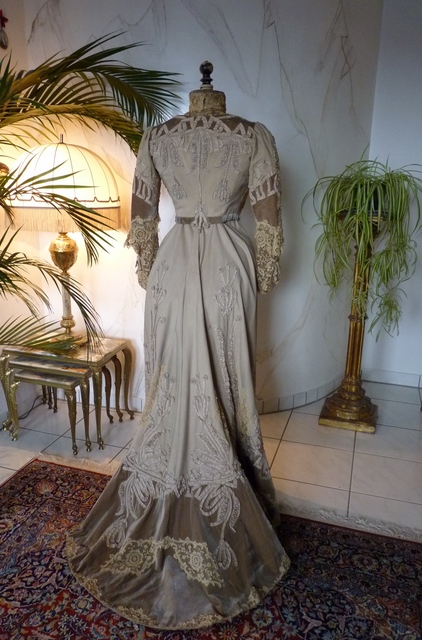 29 antikes Jugendstilkleid 1901