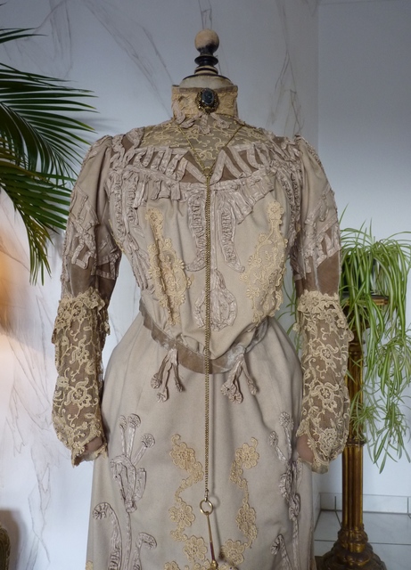 3 antikes Jugendstilkleid 1901