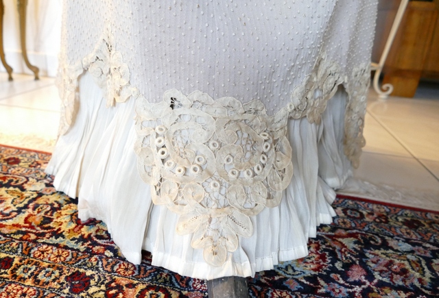 13a antique dress Redfern 1901