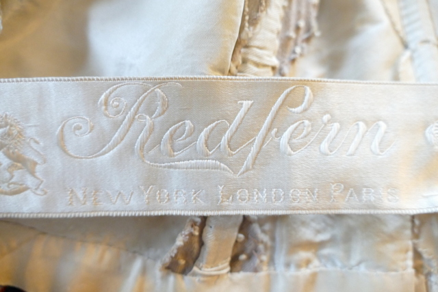 1 antique dress Redfern 1901