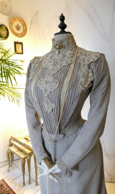 3 antique dress Redfern 1901
