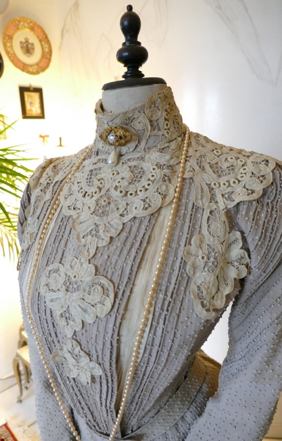 4 antique dress Redfern 1901