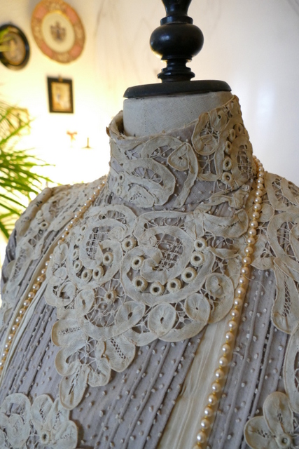 7 antique dress Redfern 1901