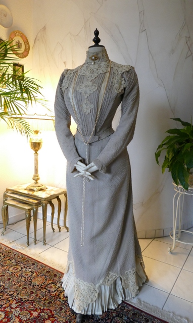 antique dress Redfern 1901