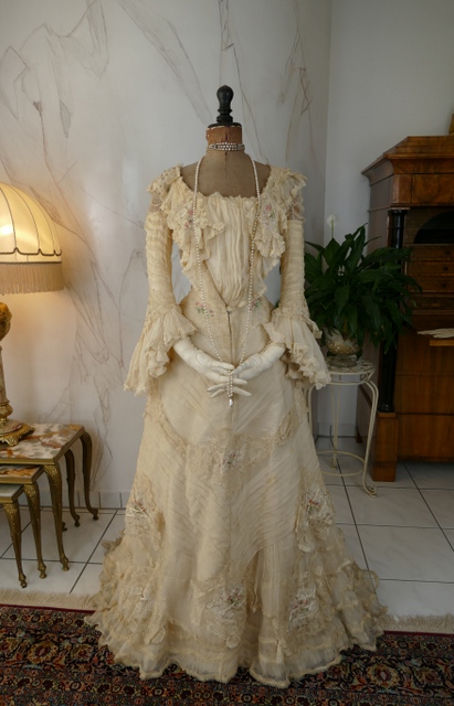 antique society dress 1901