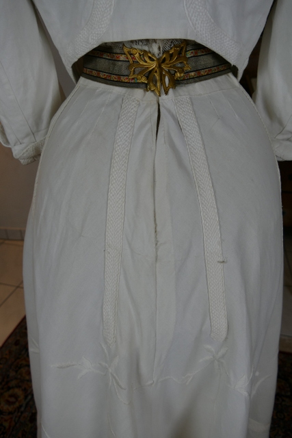 20 antique bolero walking dress 1904